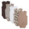 Brown/White/Tan