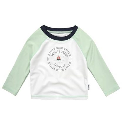 "2-Piece Later Gator Rash Guard & Swim Trunks Set for Baby & Toddler Boys" - Image 2