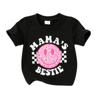 "Cheerful Tot" Smiley Face Summer T-Shirt for Toddlers