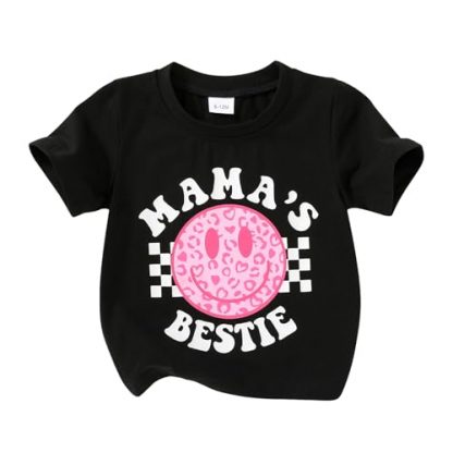 "Cheerful Tot" Smiley Face Summer T-Shirt for Toddlers