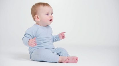 Adorable 2-Pack Baby Boy Long Leg Romper Set - Image 7