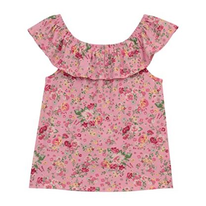 Chic 4-Pack Short Sleeve Fashion Tops for Girls - Image 4