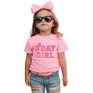 Sparkling Birthday Celebration Tee for Toddlers