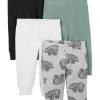 Black/Grey Bear/Spruce Green/White