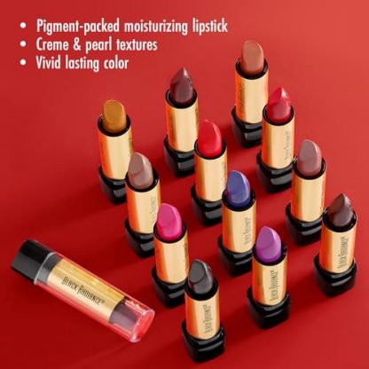 Lustrous Black Lipstick with Perfect Tone - Image 2