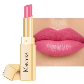 Lustrous Pink Lipstick with Hydrating Lip Balm