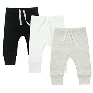 Unisex Trio-Pack of Flexy Baby Pants and Leggings
