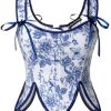 Blue and White