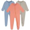 Orange-oatmeal-light Blue