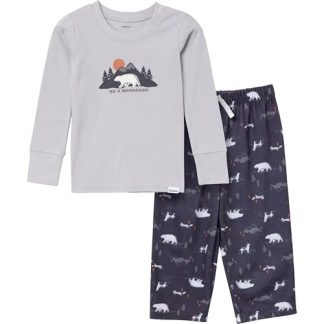 Cozy Cub 2-Piece Pajama Set for Baby Boys (Long-Sleeve Top & Comfy Bottoms)