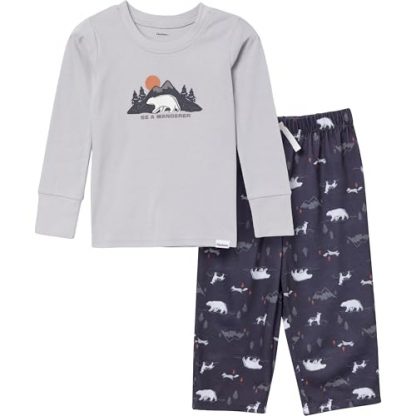 Cozy Cub 2-Piece Pajama Set for Baby Boys (Long-Sleeve Top & Comfy Bottoms)