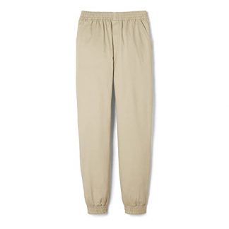 Boys' Easy Pull-On Twill Joggers
