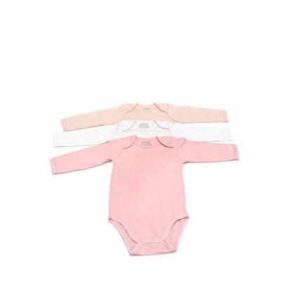 Cute Bear-Themed Unisex Long-Sleeve Baby Bodysuits - Image 3