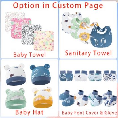 Unisex Newborn Essentials Clothing Set for 0-3 Months - Image 4
