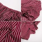 Striped Victorian Renaissance Skirt for Women - Image 5
