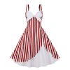 White Red-stripes