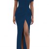 Navy Blue Dress for Women Formal