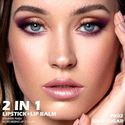 Diamond Shine Moisturizing Lipstick with Creamy Texture and Long-Lasting Tint - Image 3