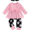Pink & Floral Pant