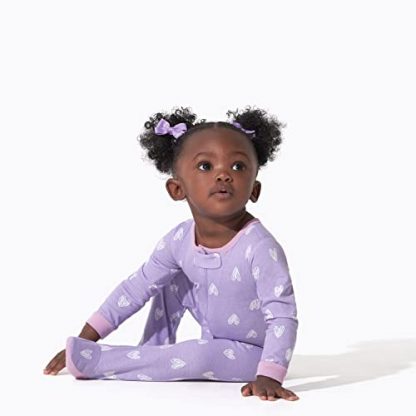 "Charming 4-Pack Baby Girl Sleep 'N Play Footies" - Image 2