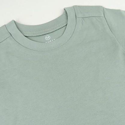"5-Pack Organic Cotton Long Sleeve T-Shirts for Toddlers and Little Kids" - Image 4