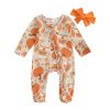 Flower & Pumpkin Orange