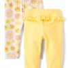 Sun/Yellow Ruffle 2-pack