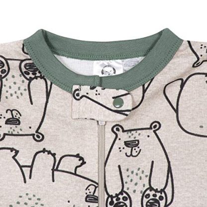 Cozy Cotton Footed Pajamas for Baby Boys - 2 Pack - Image 4