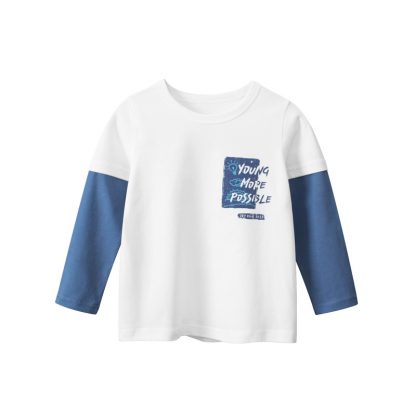 Trio of Adventure-Themed Cotton T-Shirts for Boys - Image 7