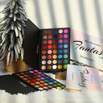 Vibrant Eye Color Collection: Matte, Shimmer, & Metallic Eyeshadow Palette - Image 6