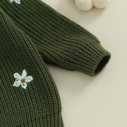 Cozy Knitted Pullover Sweater for Babies - Image 5
