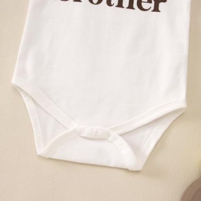 Adorable Little Brother Long-Sleeve Baby Bodysuit - Image 7