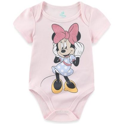 Adorable 3-Pack Magic-Themed Baby Girl Bodysuits - Image 4