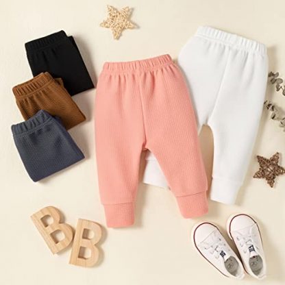 Soft & Stylish Toddler Pants - 5-Pack in Vibrant Colors - Image 6