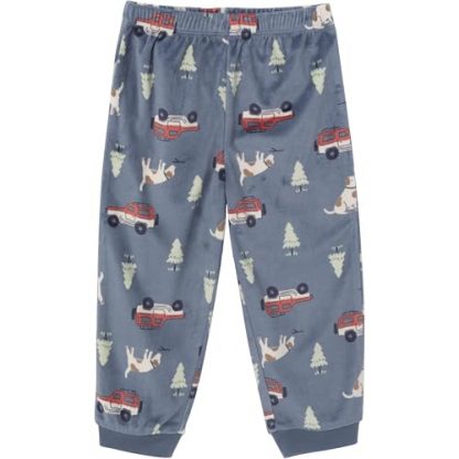 Toddler's Bunny Fleece 2-Piece Pajama Set - Image 3