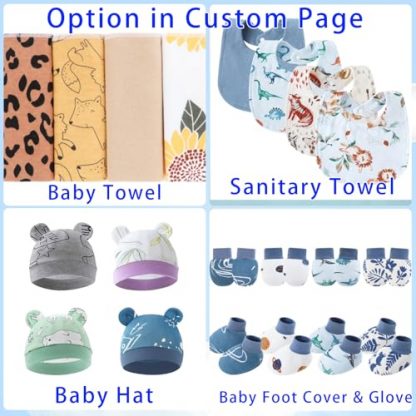 Personalized Newborn Essentials Bodysuit Set - Image 4