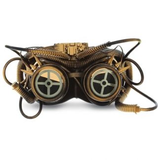 Vintage-Style Steampunk Cosplay Goggles