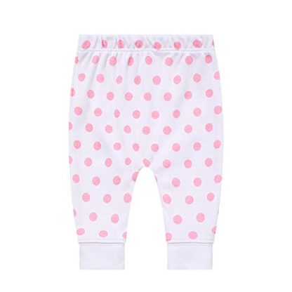 Unisex Baby Cotton Jogger Pants - Pack of 4 - Image 3