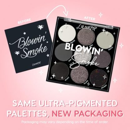 Smokey Silver Eyeshadow Palette: High-Pigment, Long-Lasting, Matte & Metallic - Image 2