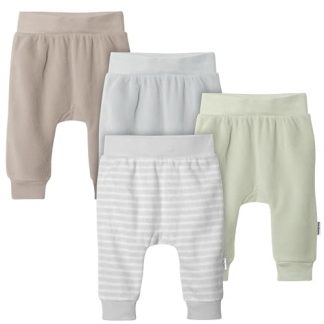 Cozy Unisex Baby Microfleece 4-Pack Pants