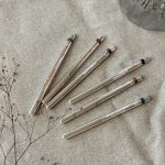 Hypoallergenic & Waterproof Metallic Eyeliner Pencil - Green Envy - Image 6