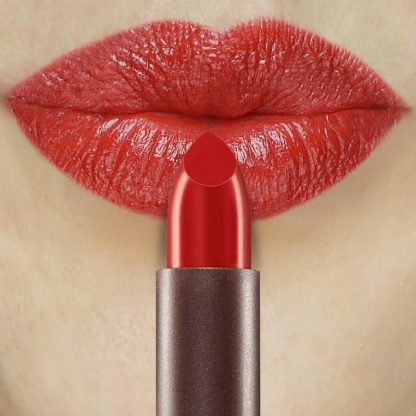 100% Natural Moisturizing Lipstick in Scarlet Soaked - Image 5
