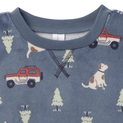 Toddler's Bunny Fleece 2-Piece Pajama Set - Image 4