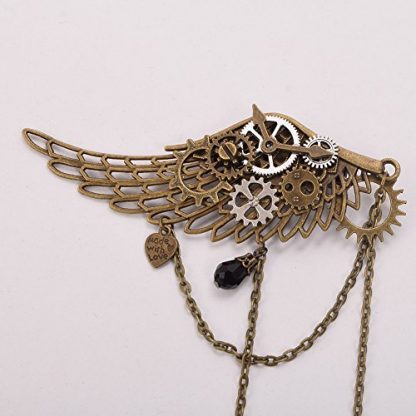 Vintage Steampunk-Inspired Hair Clip: Universal Fit, Unisex Design - Image 4