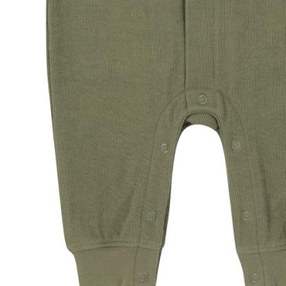 Cozy Cotton Hooded Romper for Baby Boys - Image 2