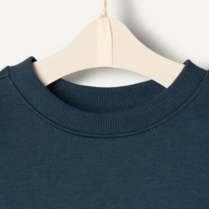 Cozy French Terry Pant and Top Set for Toddlers and Baby Girls - Image 4