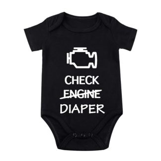 Fun Mechanic-Inspired Baby Bodysuit