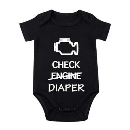 Fun Mechanic-Inspired Baby Bodysuit