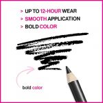 Intense Black Kohl Eyeliner Pencil - Long-Lasting, Smooth, and Cruelty-Free - Image 4