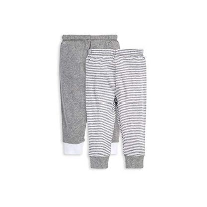 Unisex Organic Cotton Knit Jogger Pants for Babies